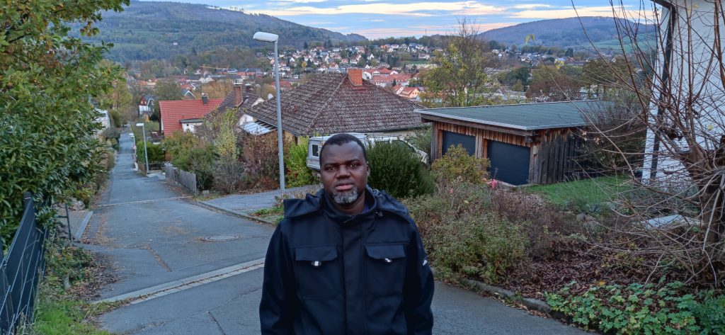 Le chercheur invité Mahaman SANI ISSA à Witzenhausen, en Allemagne.