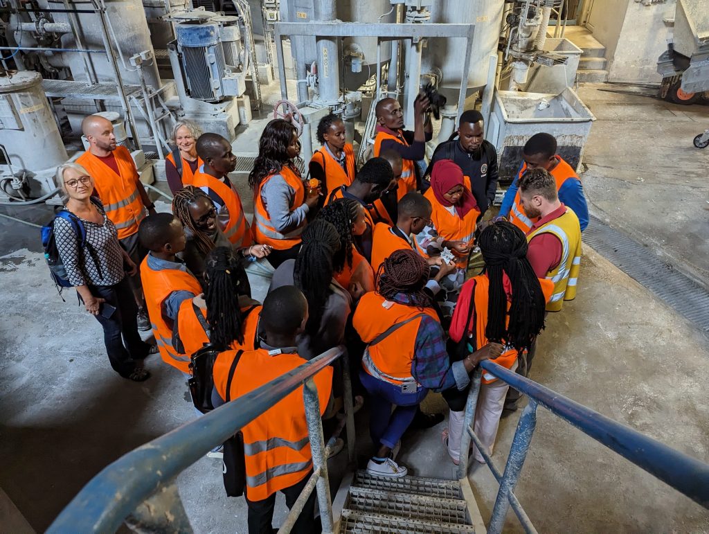 Excursion à Hansbert Paper - une entreprise de recyclage de papier à Dresde